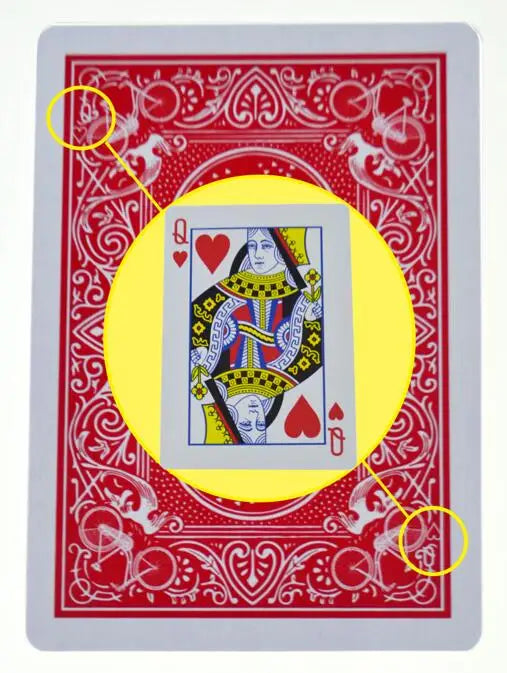 Marked Stripper Deck Magic Tricks Marked Playing Cards Poke Toys