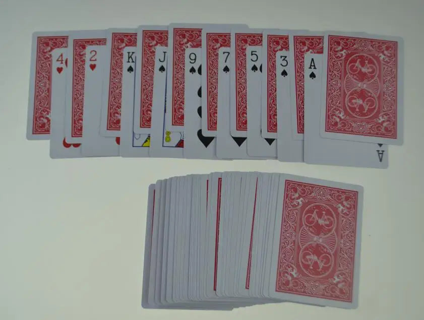 Marked Stripper Deck Magic Tricks Marked Playing Cards Poke Toys