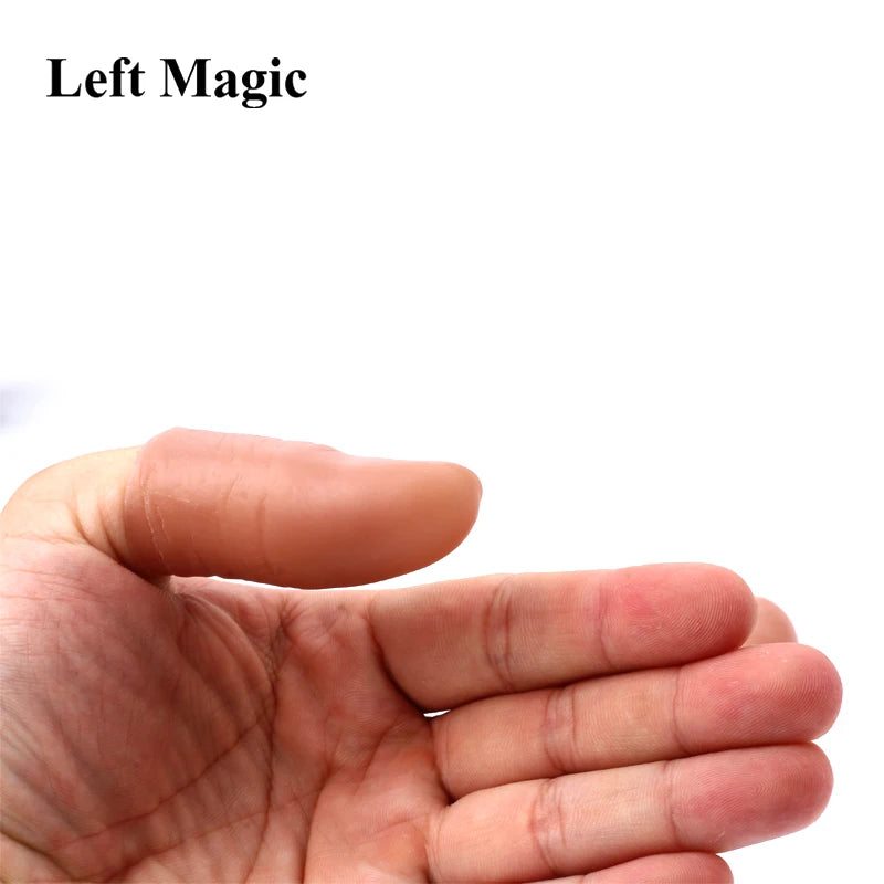 5Pcs Hard Thumb Tip Finger Fake Magic Tricks Large Size