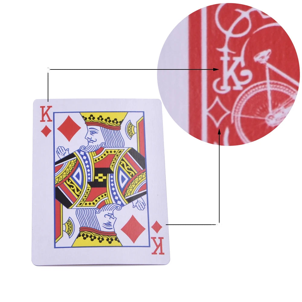 Marked Stripper Deck Magic Tricks Marked Playing Cards Poke Toys