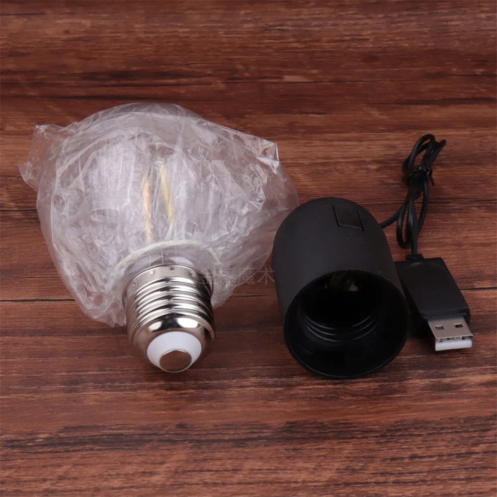 Professional Magic Light Bulb Prop Unbreakable Mind Reading Illusion Lamp l