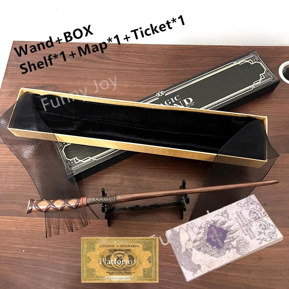 Anime Funny Cosplay Magic Wand With Box Children Decoration Toy Accessories For Bacchetta Plastic Magic Stick