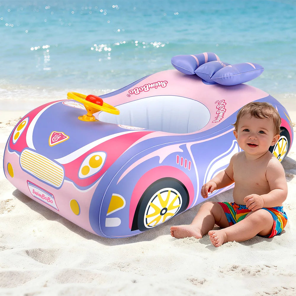 Kids Car Swimming Seat Float Ring