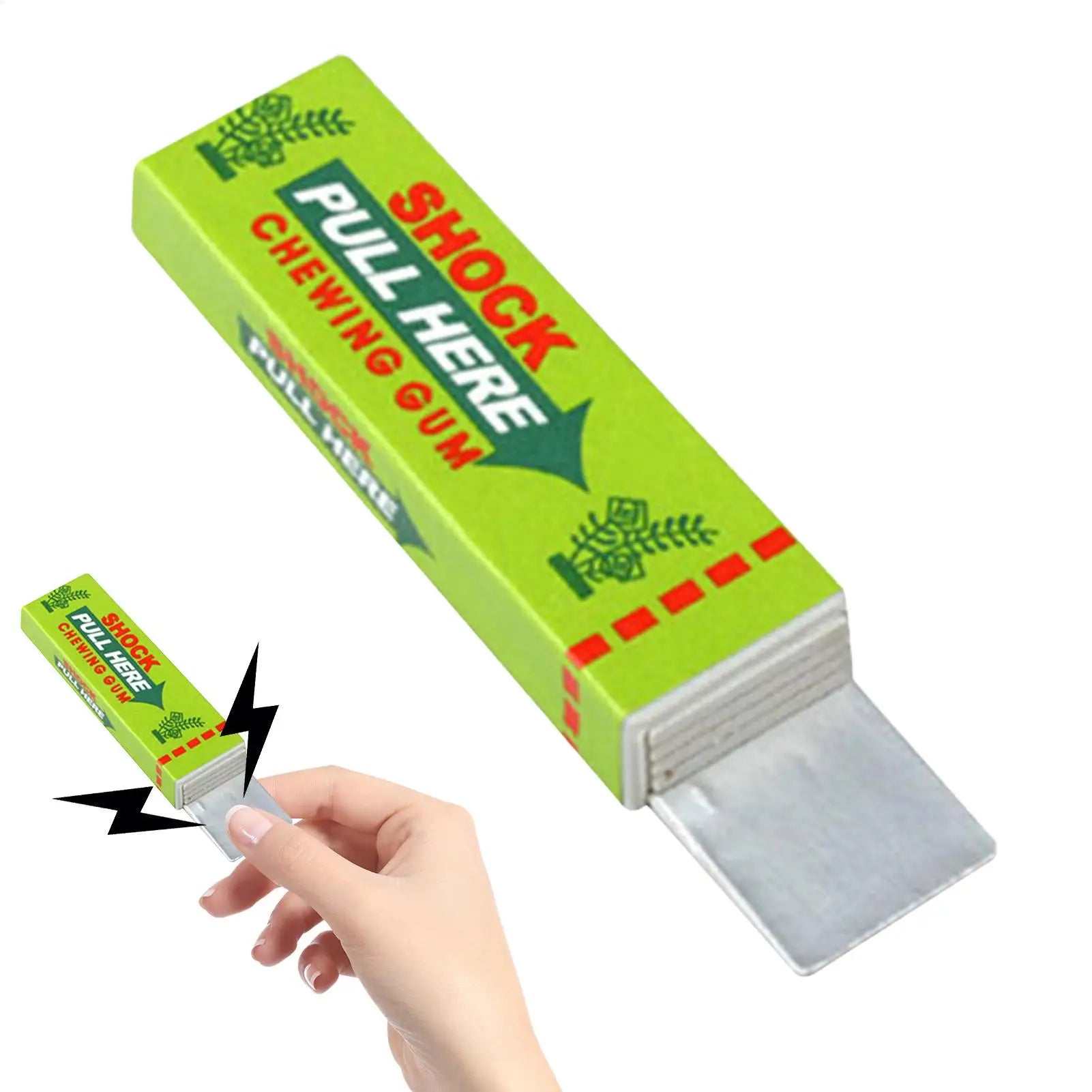 Electric Shock Chewing Gum and Magic Prank Toy for Street Jokes Chewing Gum Prank
