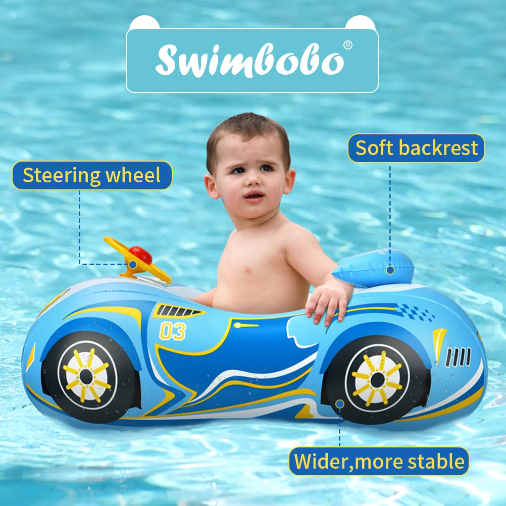 Kids Car Swimming Seat Float Ring