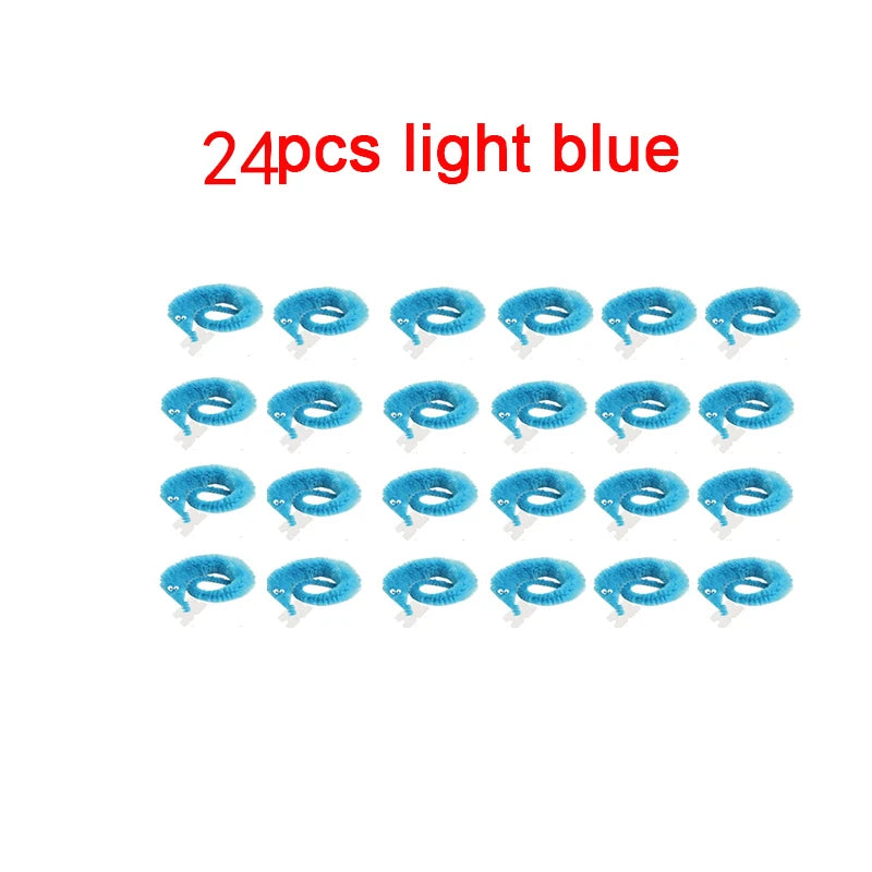 12 Colors Fuzzy Worm Magic Props for Children