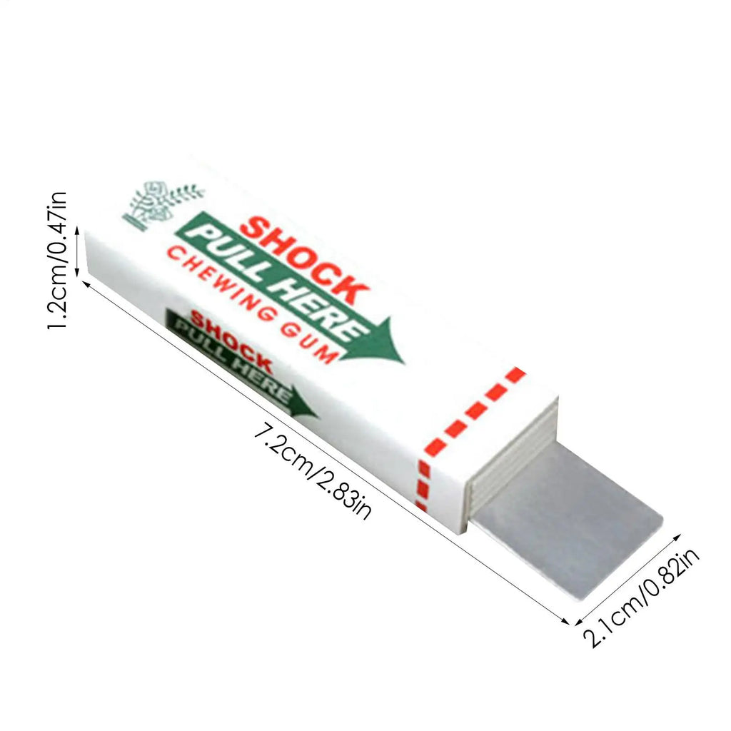 Electric Shock Chewing Gum and Magic Prank Toy for Street Jokes Chewing Gum Prank