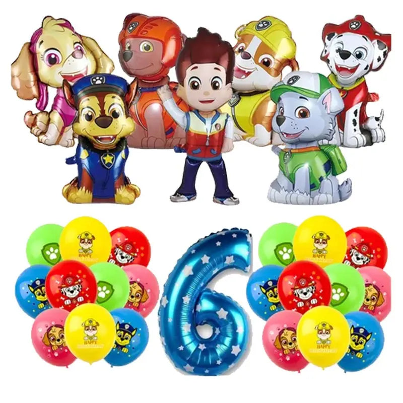 Paw Patrol Decoration For Birthday Paw Patrol Party
