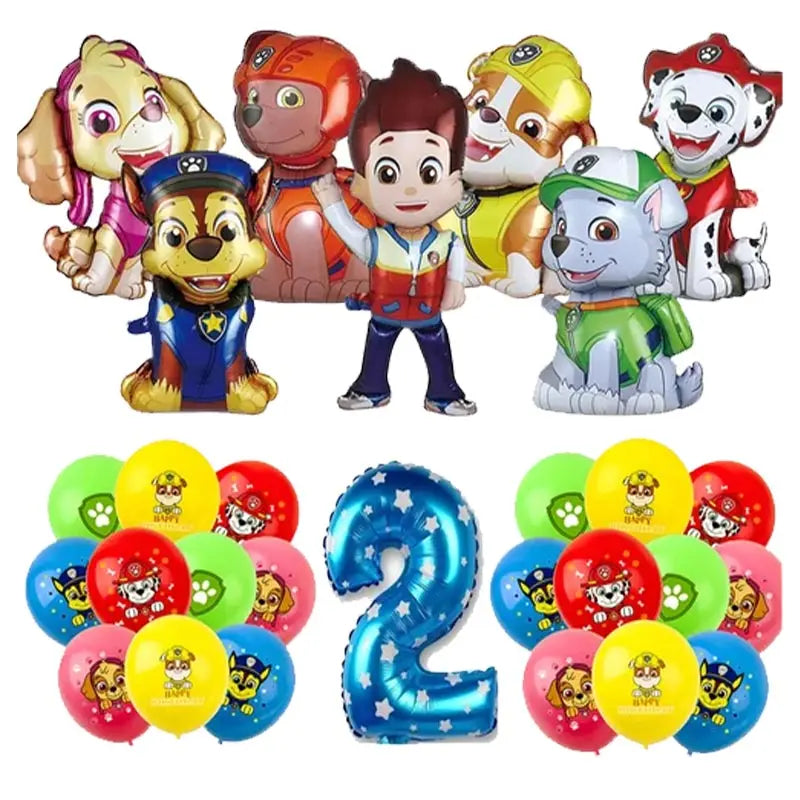 Paw Patrol Decoration For Birthday Paw Patrol Party