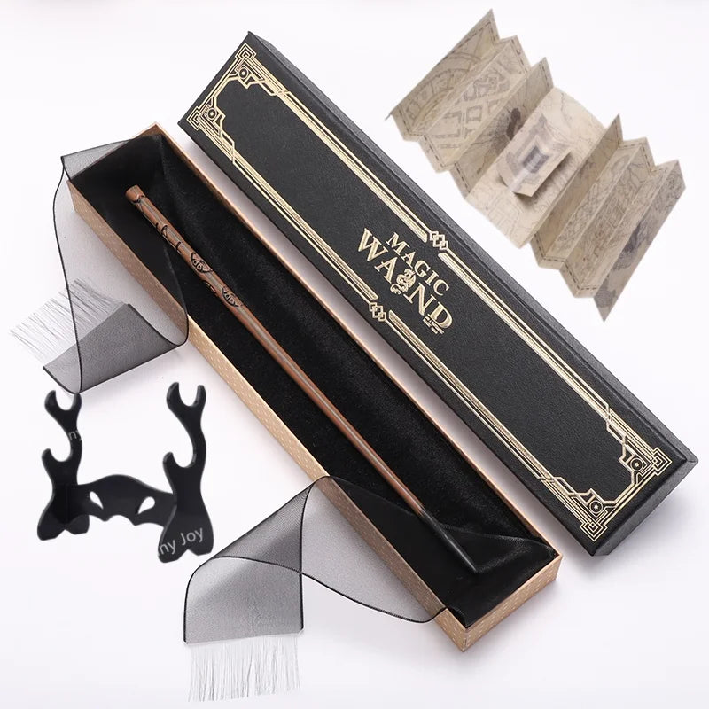 Anime Funny Cosplay Magic Wand With Box Children Decoration Toy Accessories For Bacchetta Plastic Magic Stick