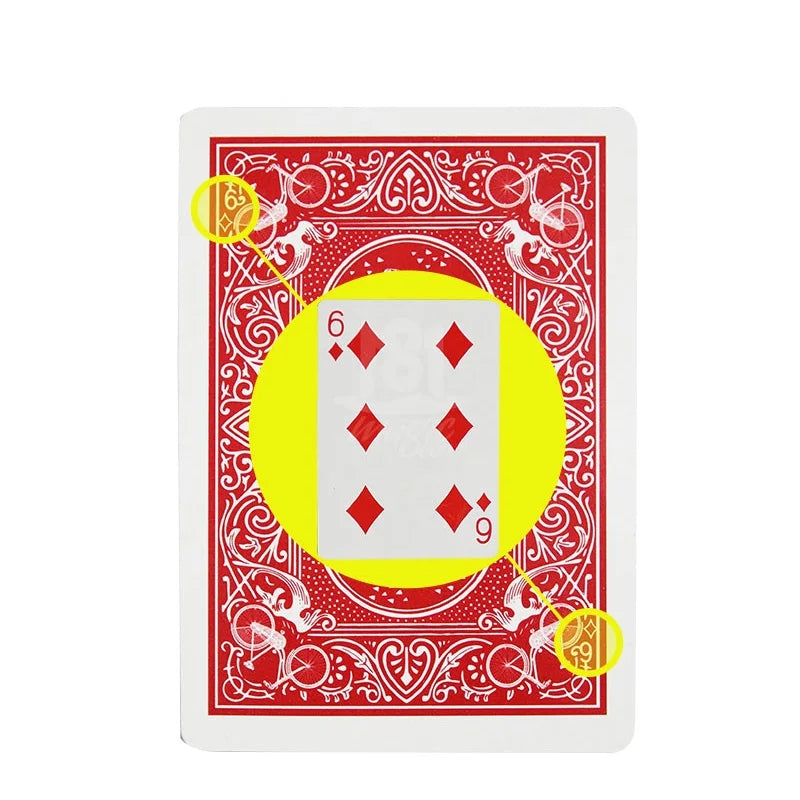 Secret Marked Poker Cards See Through Playing Cards Magic Toys