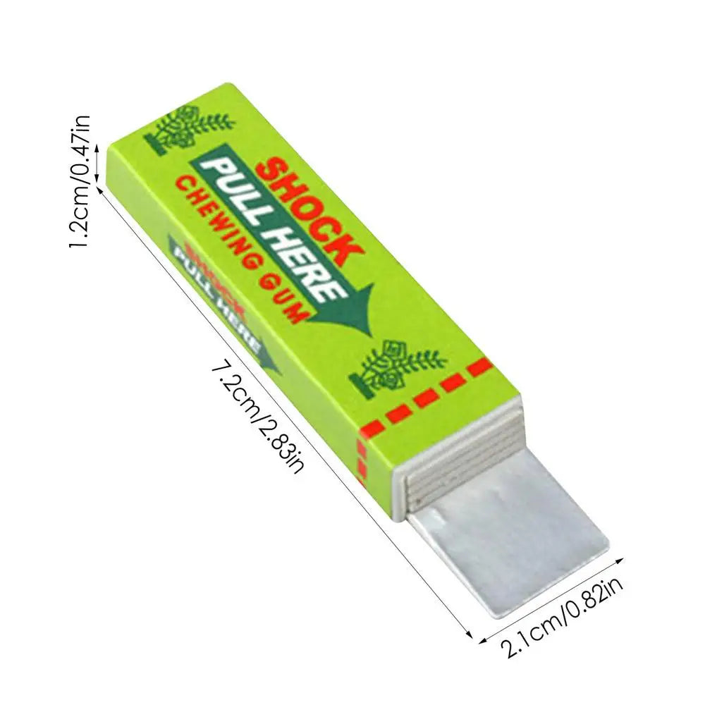 Electric Shock Chewing Gum and Magic Prank Toy for Street Jokes Chewing Gum Prank