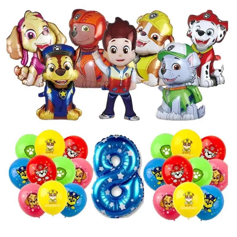 Paw Patrol Decoration For Birthday Paw Patrol Party