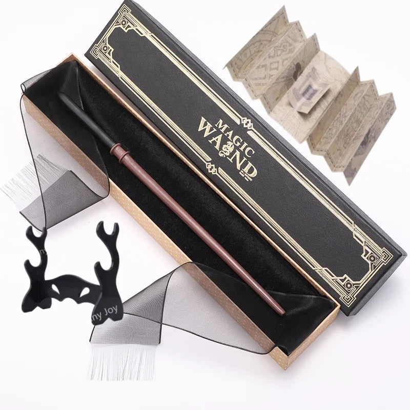 Anime Funny Cosplay Magic Wand With Box Children Decoration Toy Accessories For Bacchetta Plastic Magic Stick