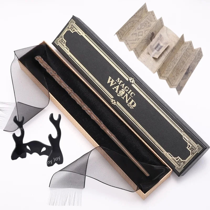 Anime Funny Cosplay Magic Wand With Box Children Decoration Toy Accessories For Bacchetta Plastic Magic Stick