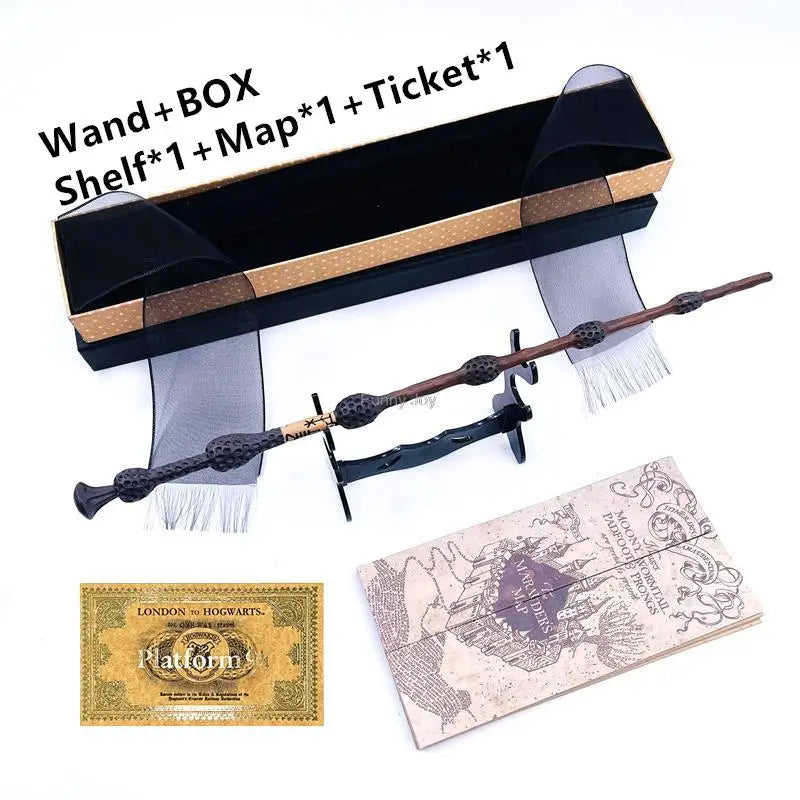 Anime Funny Cosplay Magic Wand With Box Children Decoration Toy Accessories For Bacchetta Plastic Magic Stick