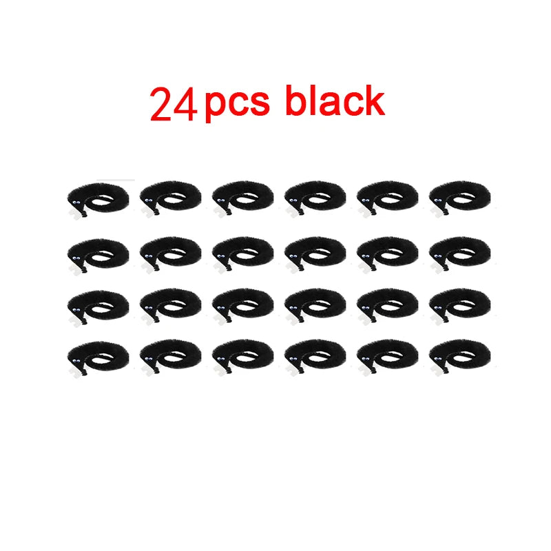 12 Colors Fuzzy Worm Magic Props for Children
