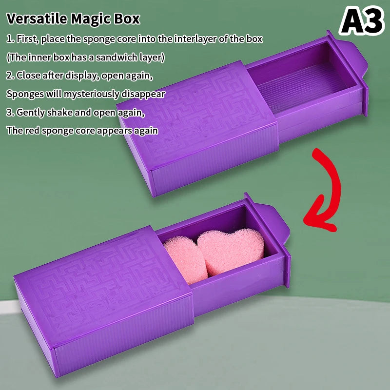 1Pc Changeable Magic Box Puzzle Interaction Close-Up s