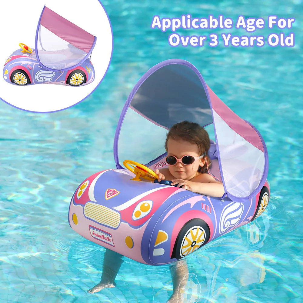 Kids Car Swimming Seat Float Ring