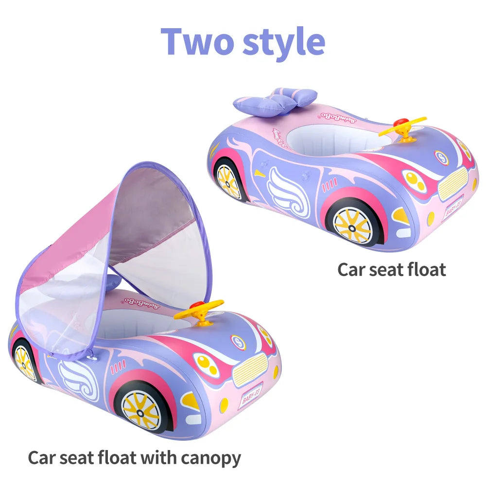 Kids Car Swimming Seat Float Ring