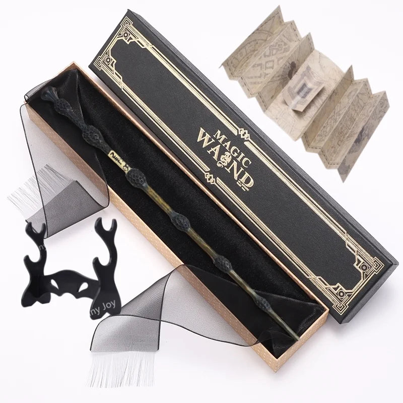 Anime Funny Cosplay Magic Wand With Box Children Decoration Toy Accessories For Bacchetta Plastic Magic Stick