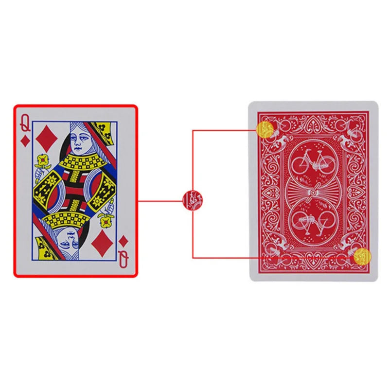 Secret Marked Poker Cards See Through Playing Cards Magic Toys