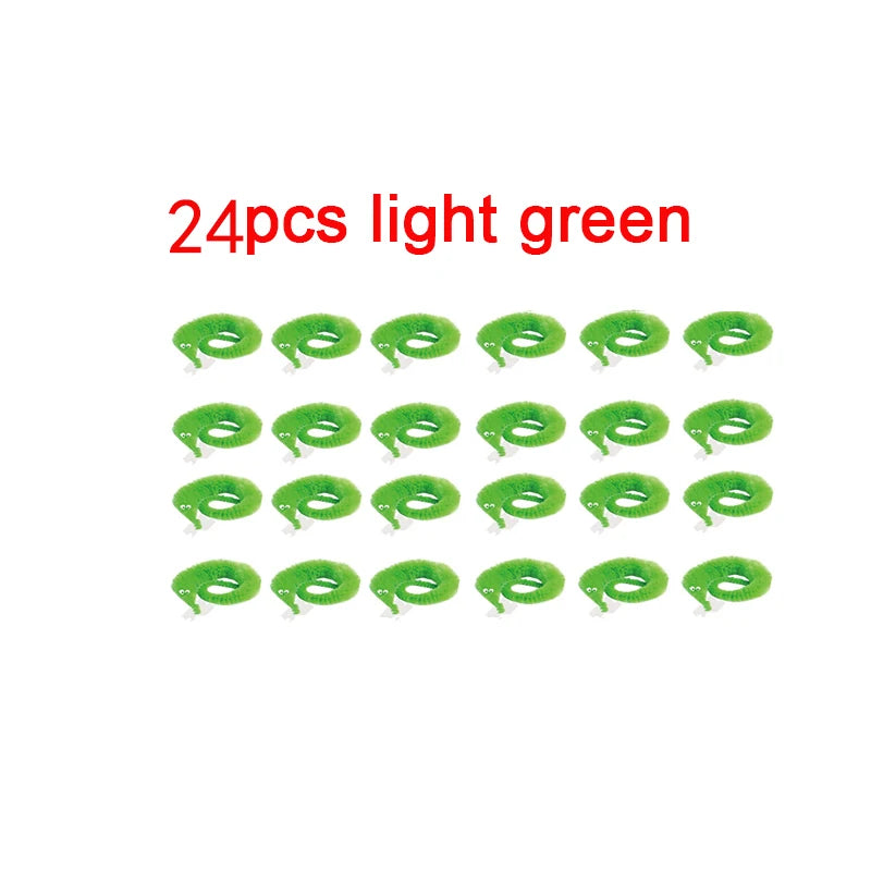 12 Colors Fuzzy Worm Magic Props for Children