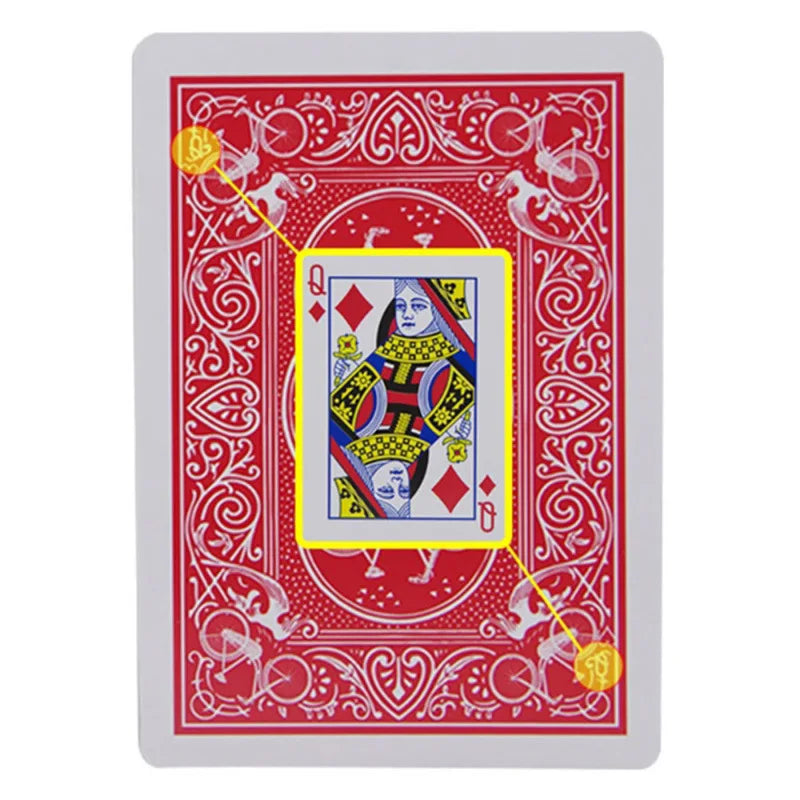 Secret Marked Poker Cards See Through Playing Cards Magic Toys