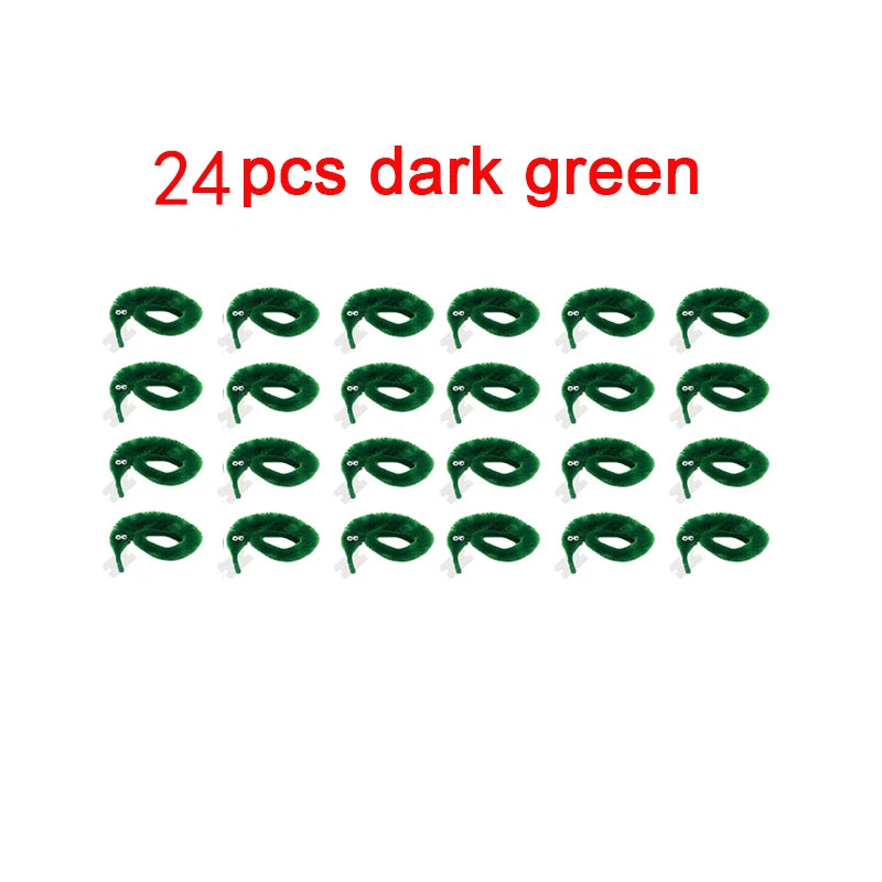 12 Colors Fuzzy Worm Magic Props for Children