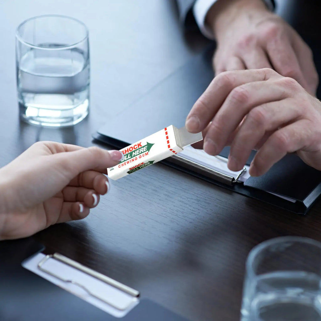 Electric Shock Chewing Gum and Magic Prank Toy for Street Jokes Chewing Gum Prank