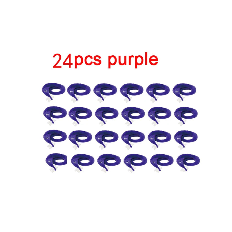 12 Colors Fuzzy Worm Magic Props for Children