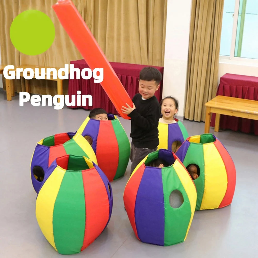 Colorful Penguin Body Intelligent Training Equipment
