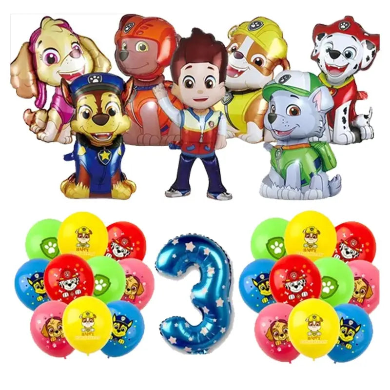 Paw Patrol Decoration For Birthday Paw Patrol Party